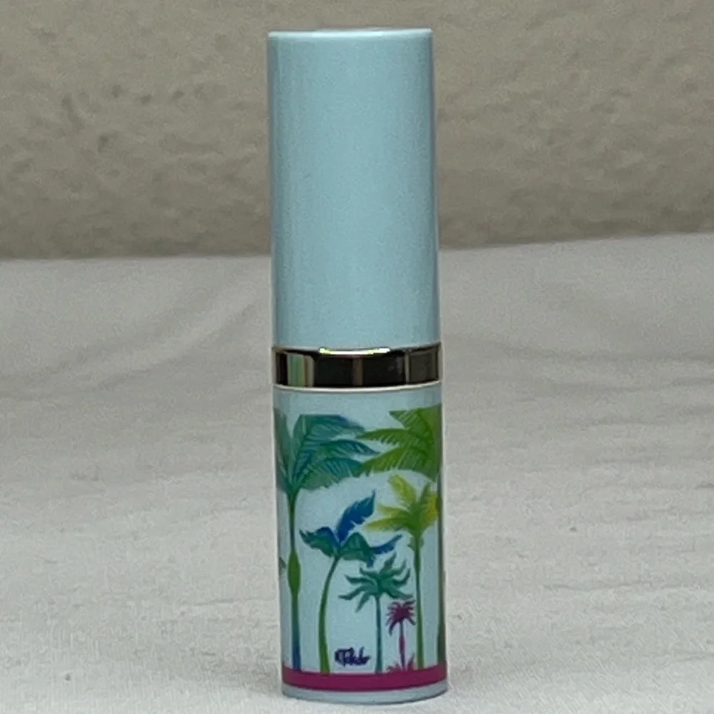 Estee Lauder Bundle Pure Color Candy Lipstick #223 with Mascara & Floral Bag Set